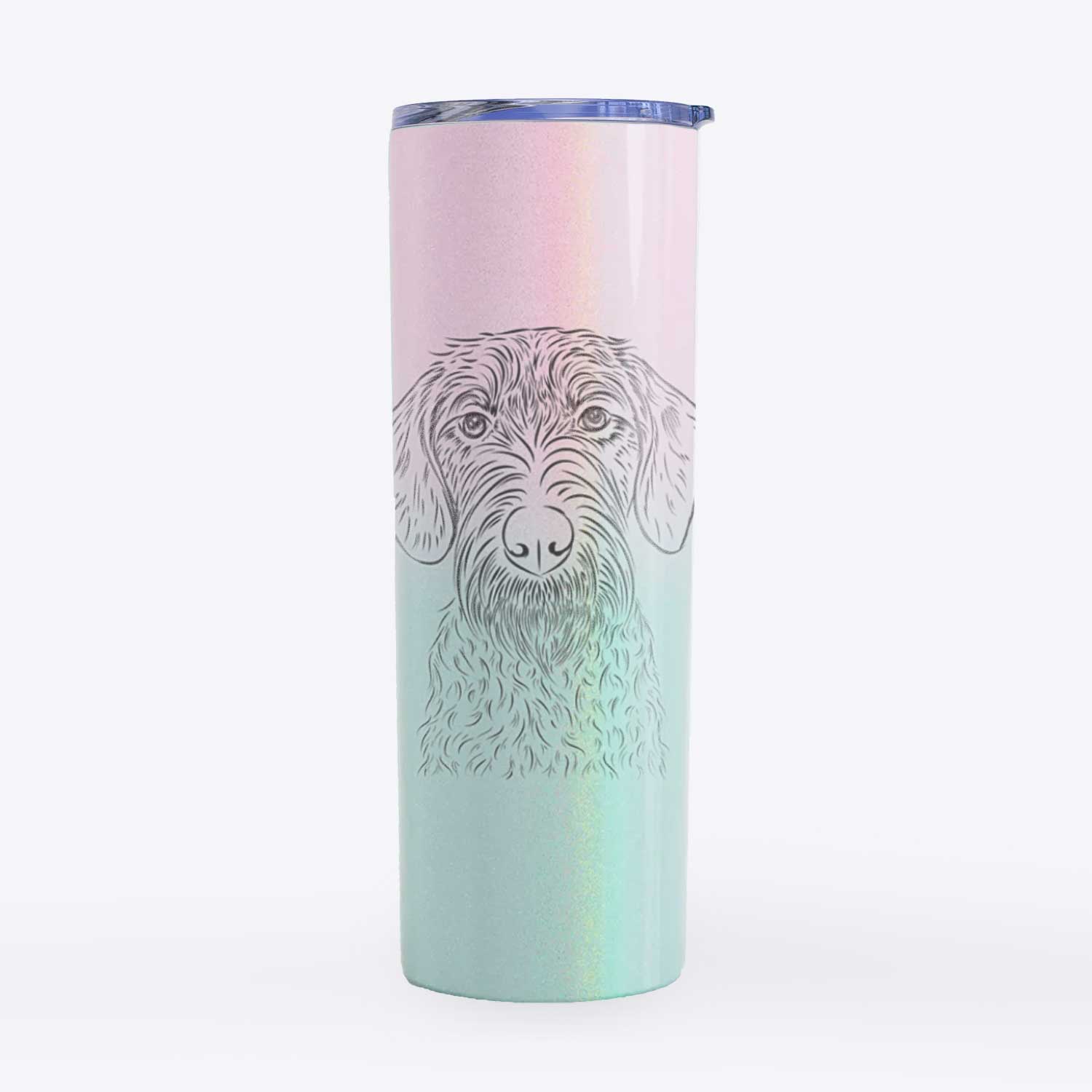 Gus the German Wirehaired Pointer - 20oz Skinny Tumbler