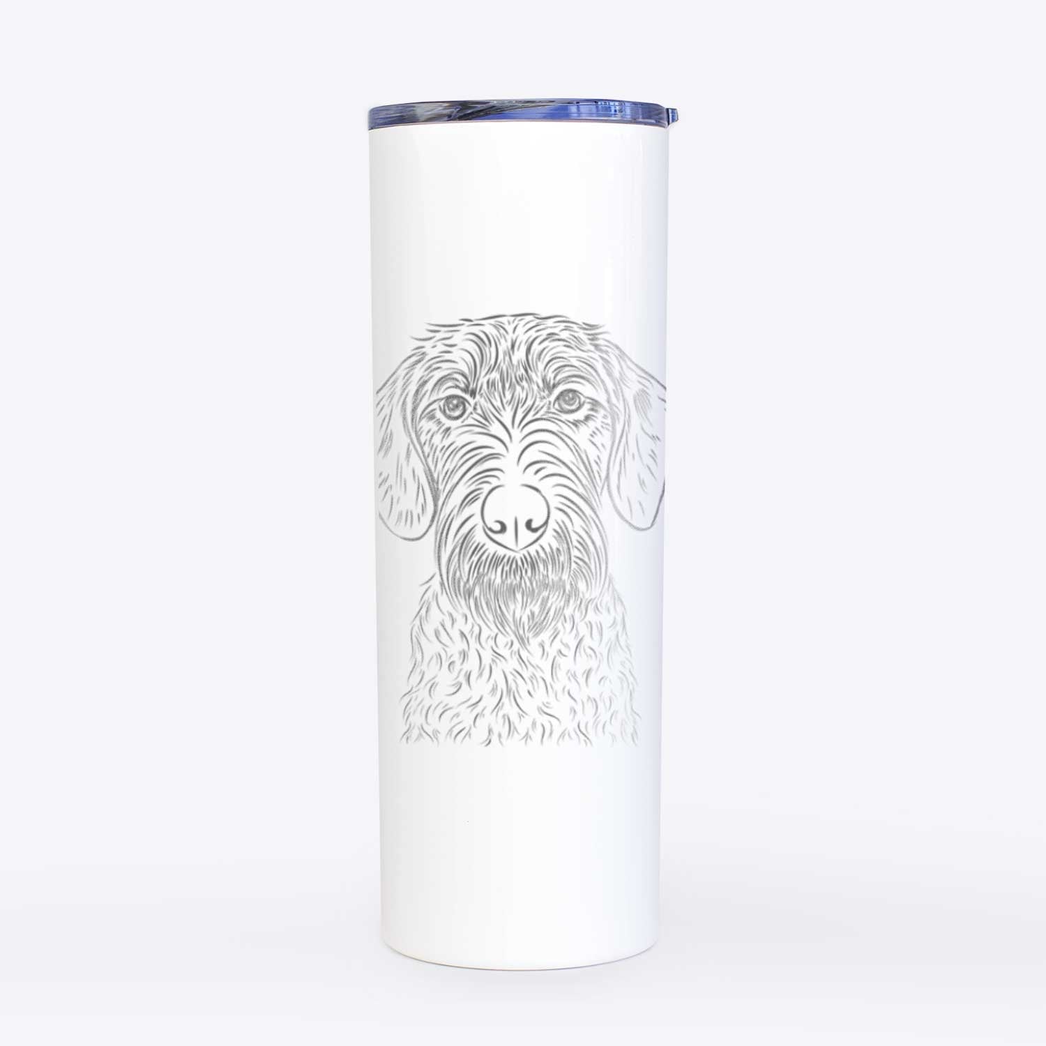 Gus the German Wirehaired Pointer - 20oz Skinny Tumbler