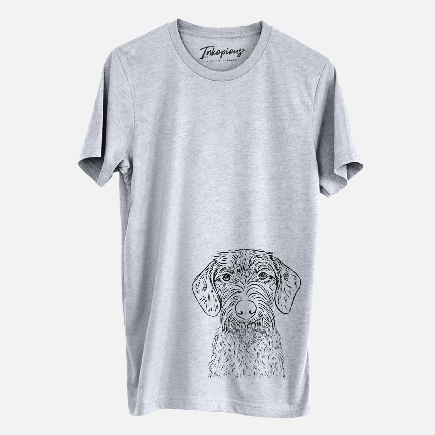 Bare Gus the German Wirehaired Pointer - Unisex Crewneck