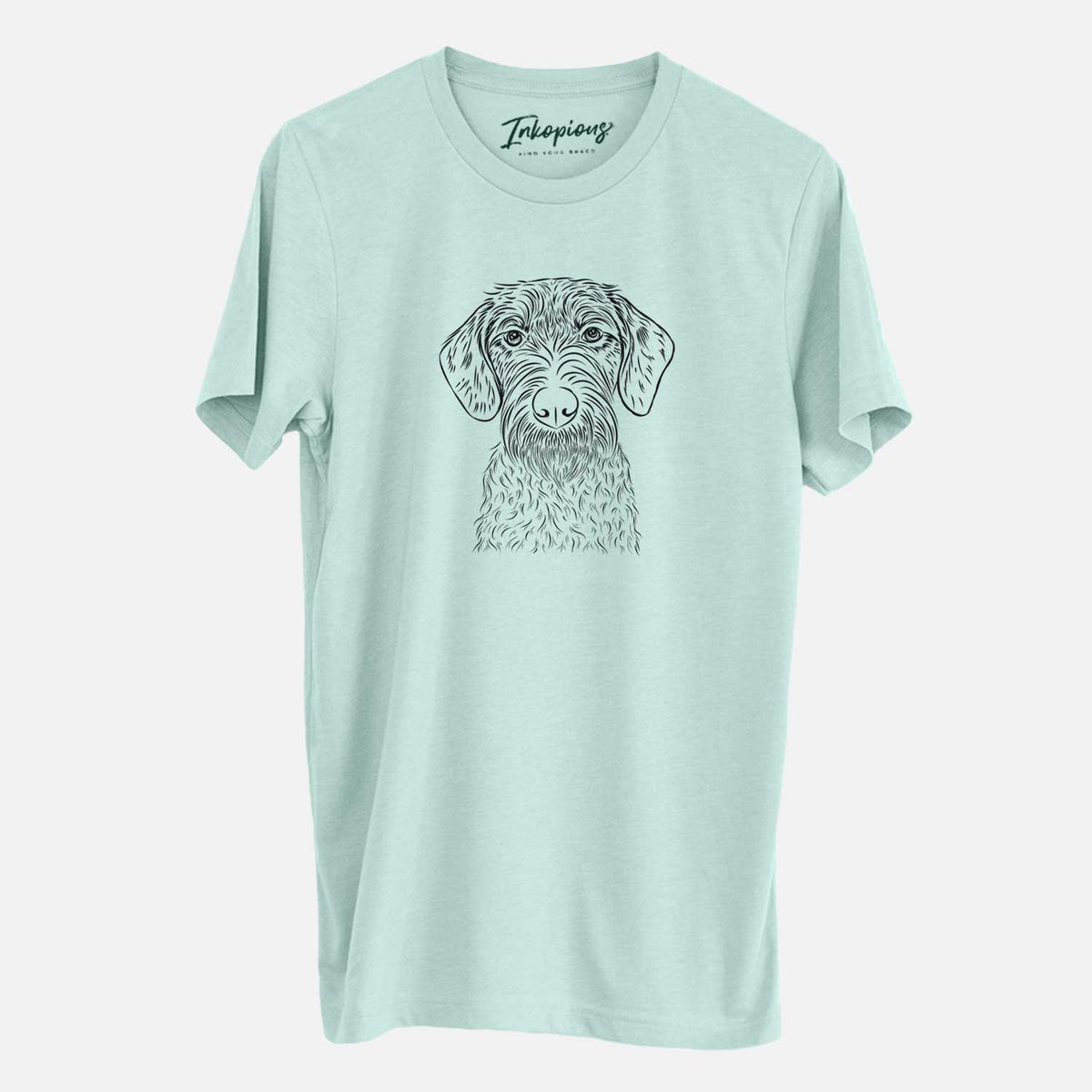 Bare Gus the German Wirehaired Pointer - Unisex Crewneck