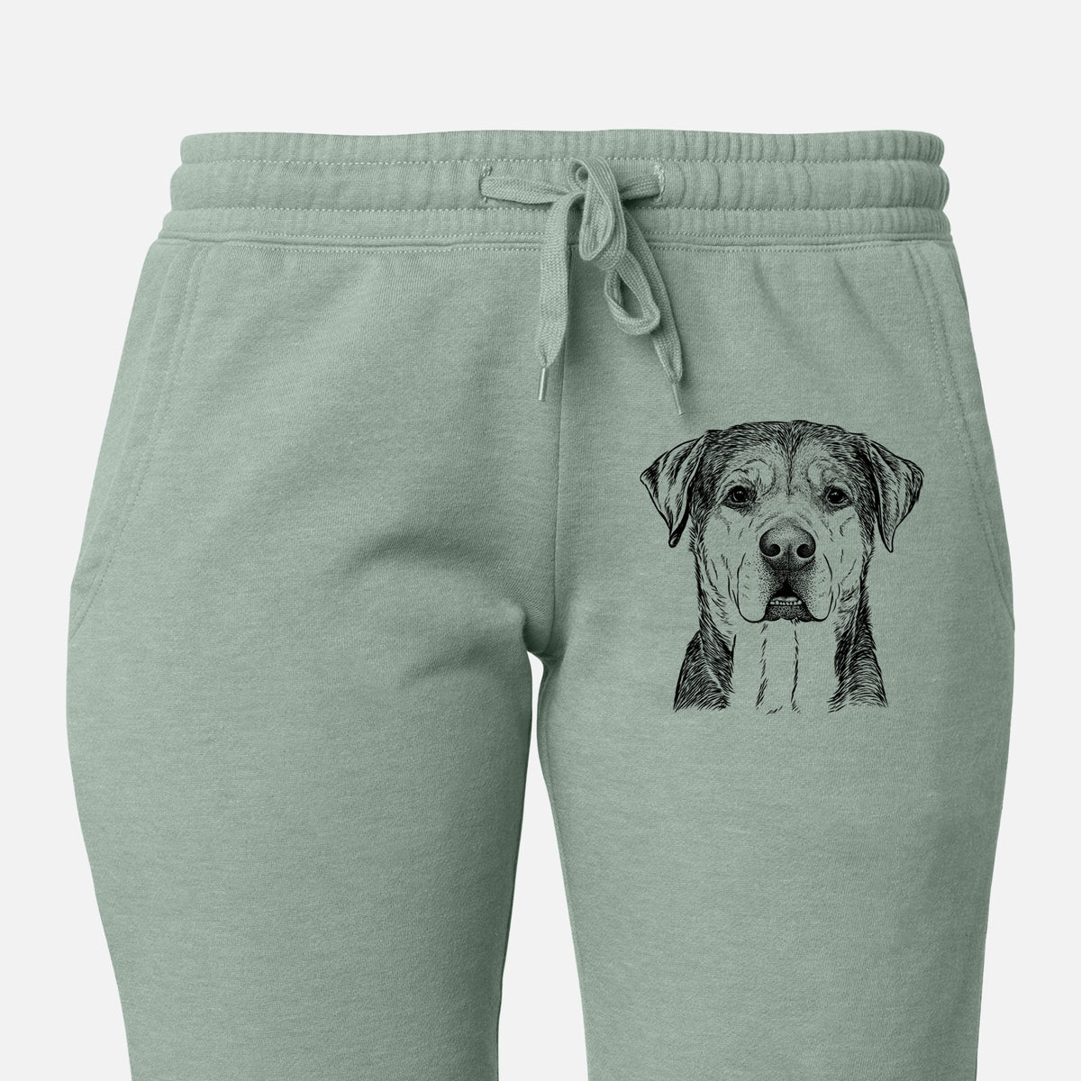 Gus the Rottweiler Mix - Women&#39;s Cali Wave Joggers