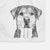 Gus the Rottweiler Mix Decorative Hand Towel