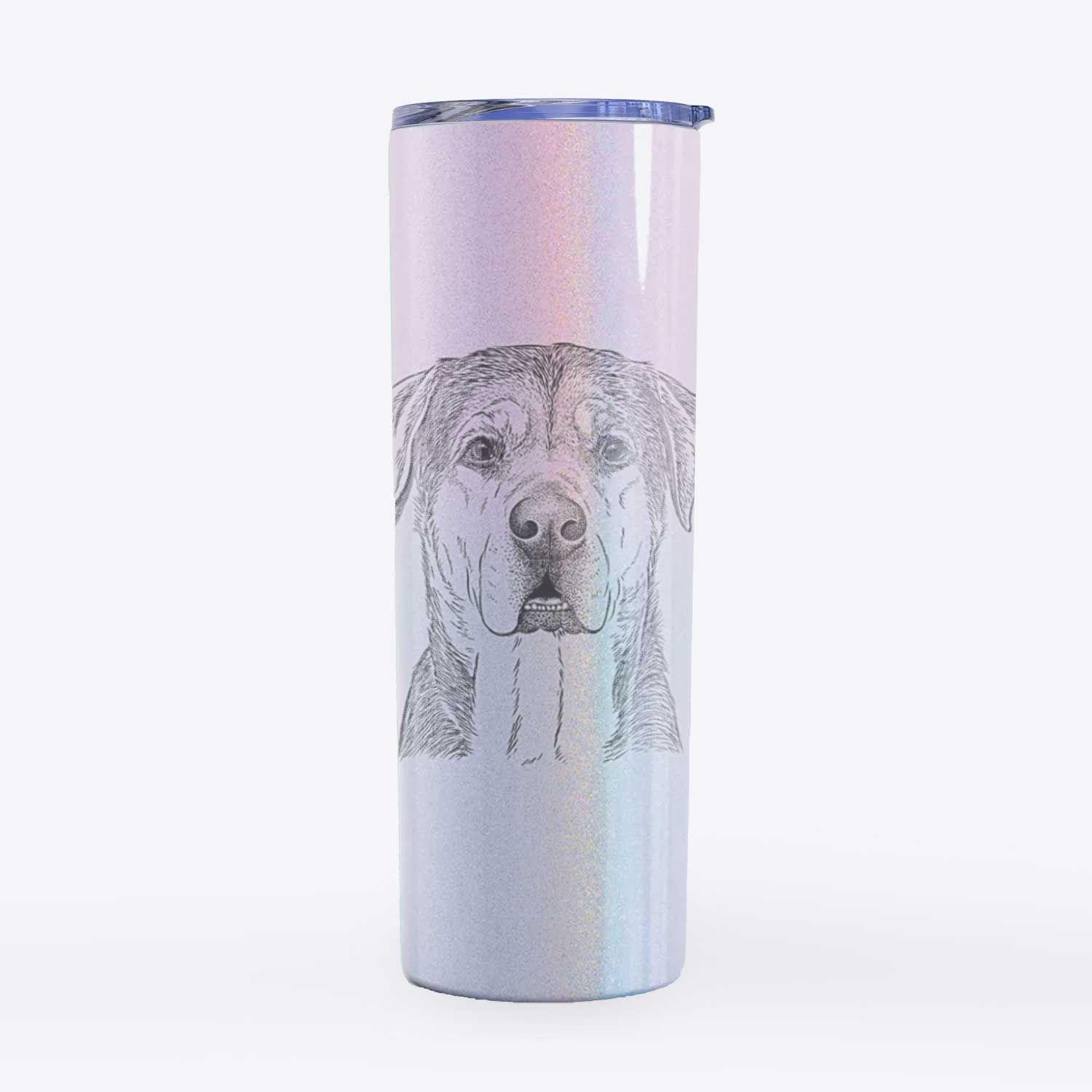 Gus the Rottweiler Mix - 20oz Skinny Tumbler