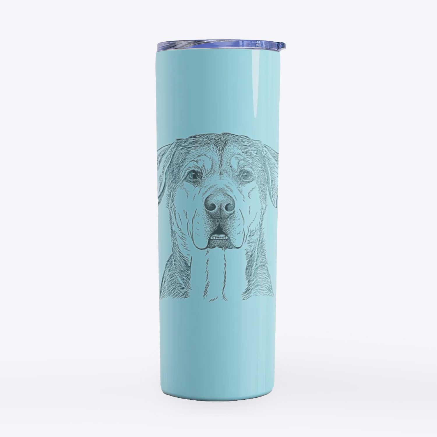 Gus the Rottweiler Mix - 20oz Skinny Tumbler