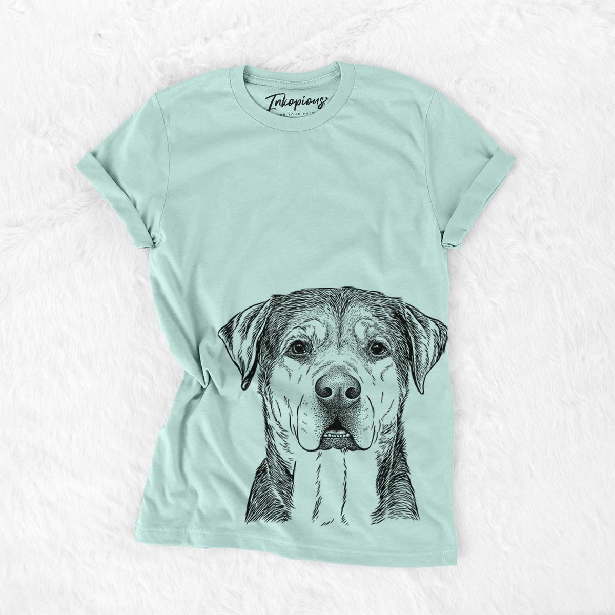 Bare Gus the Rottweiler Mix - Unisex Crewneck