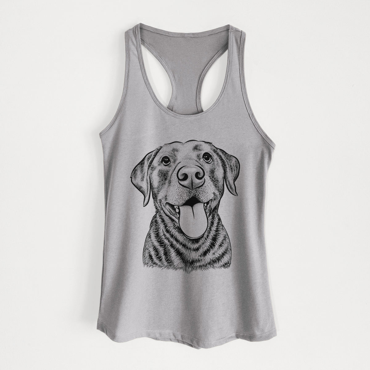 Gwen the Labrador Retriever - Women&#39;s Racerback Tanktop