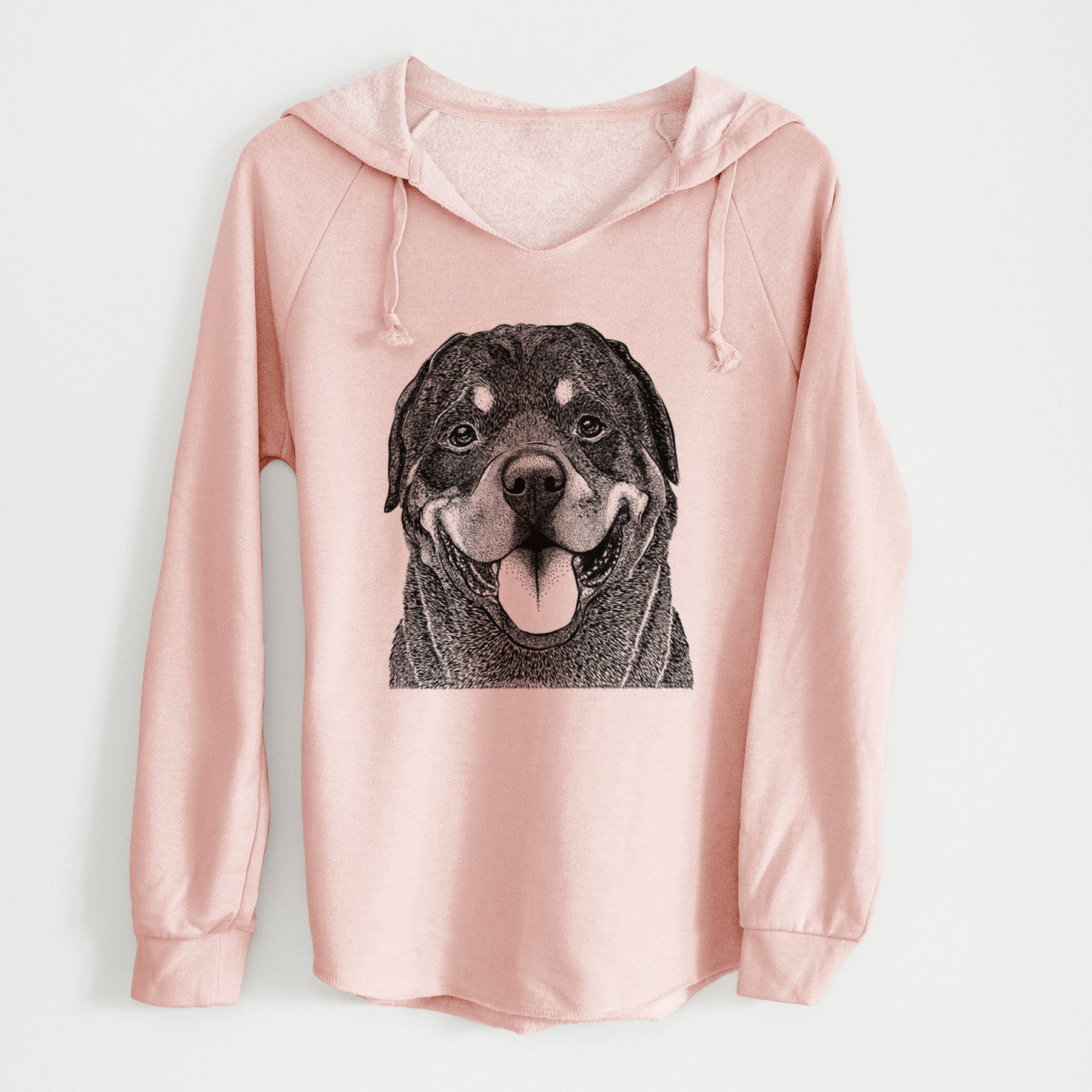 Bare Hagan the Rottweiler - Cali Wave Hooded Sweatshirt