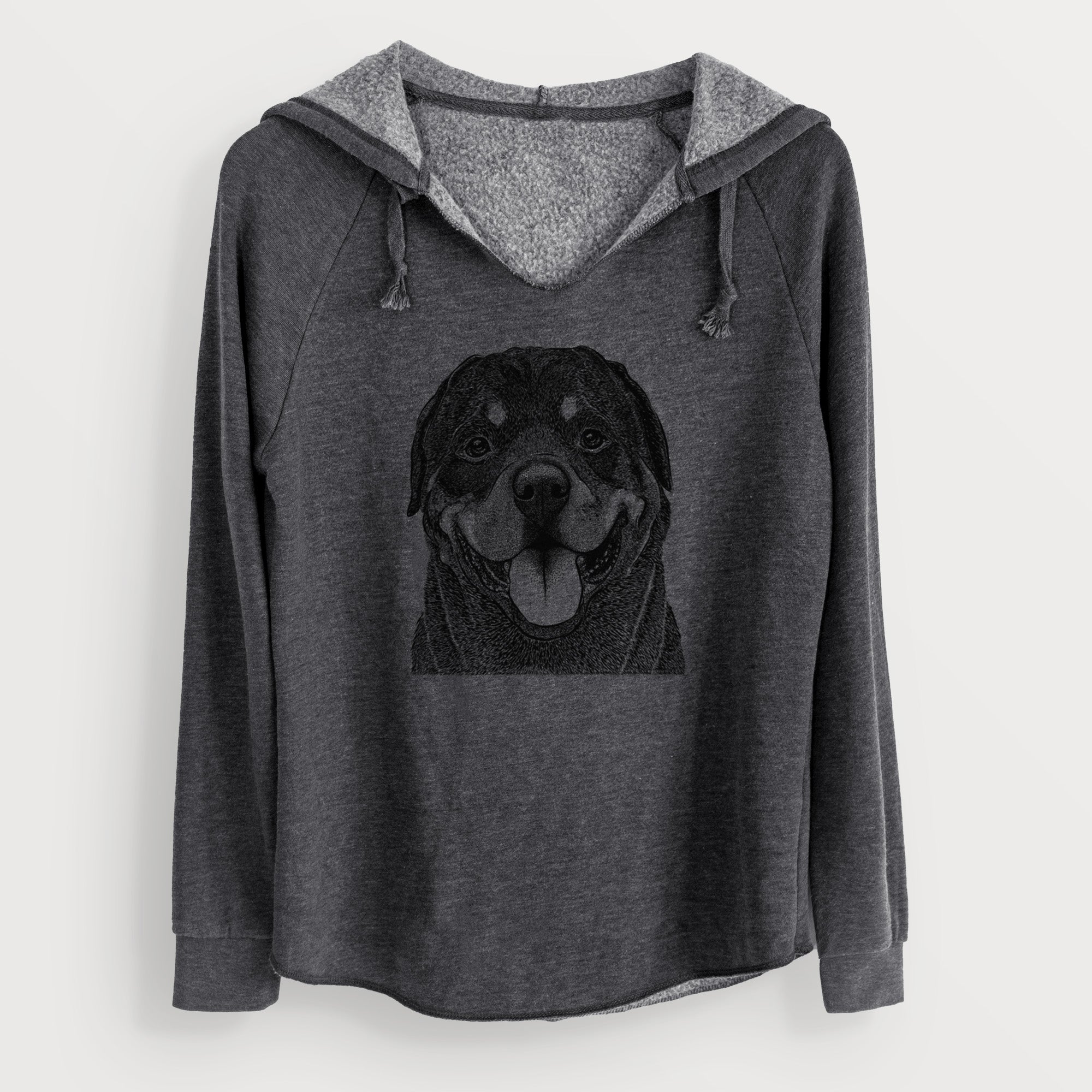 Bare Hagan the Rottweiler - Cali Wave Hooded Sweatshirt