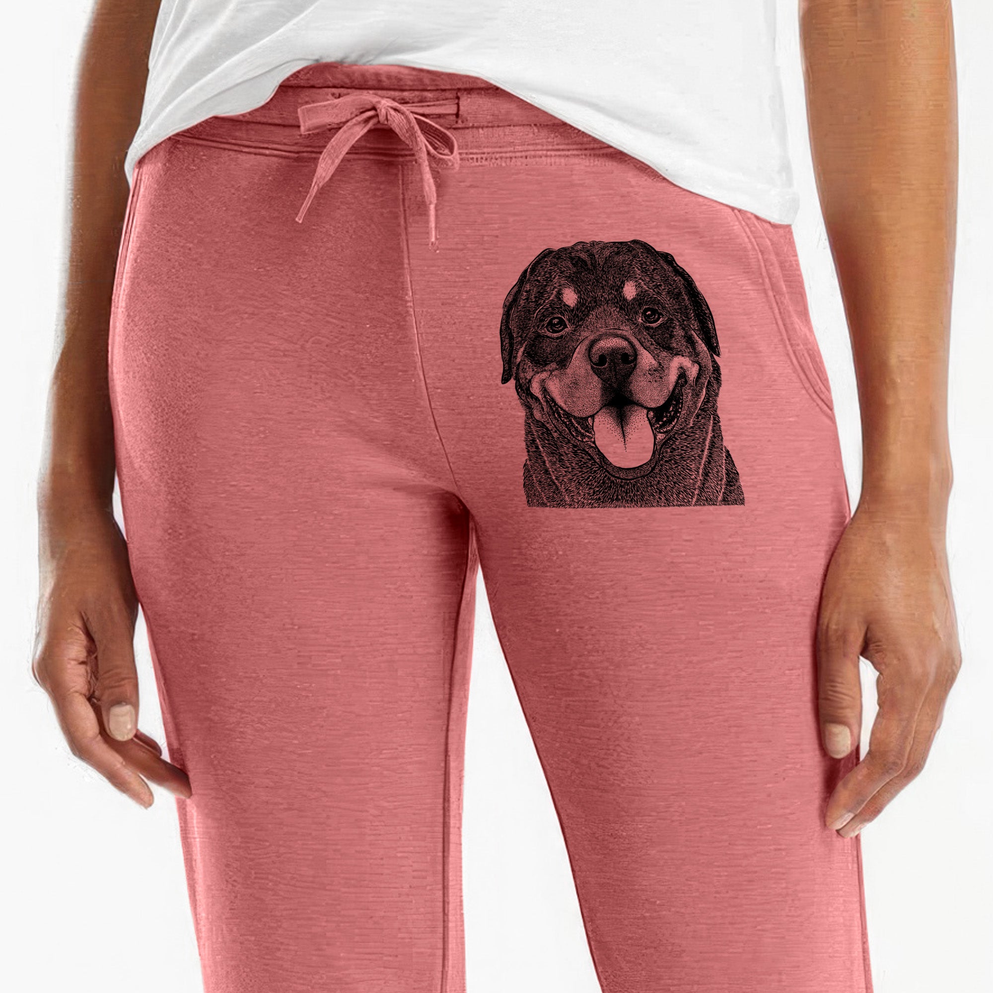 Hagan the Rottweiler - Women's Cali Wave Joggers