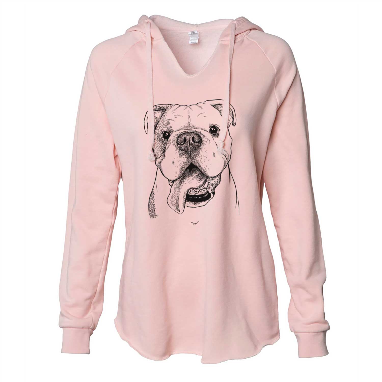 Hank the English Bulldog - Cali Wave Hooded Sweatshirt