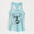 Hank the English Bulldog - Women's Racerback Tanktop