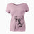 Bare Hank the English Bulldog - Women's V-neck Shirt