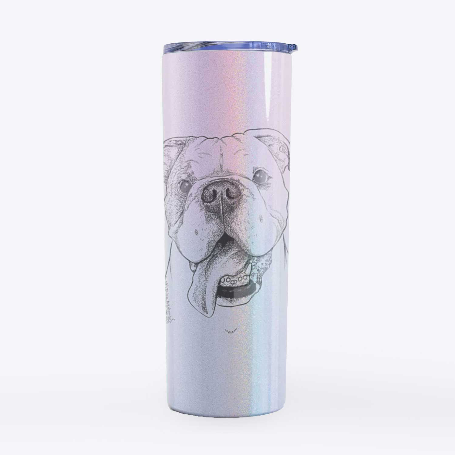 Hank the English Bulldog - 20oz Skinny Tumbler