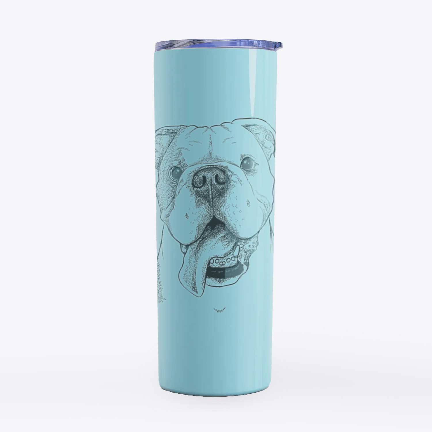 Hank the English Bulldog - 20oz Skinny Tumbler