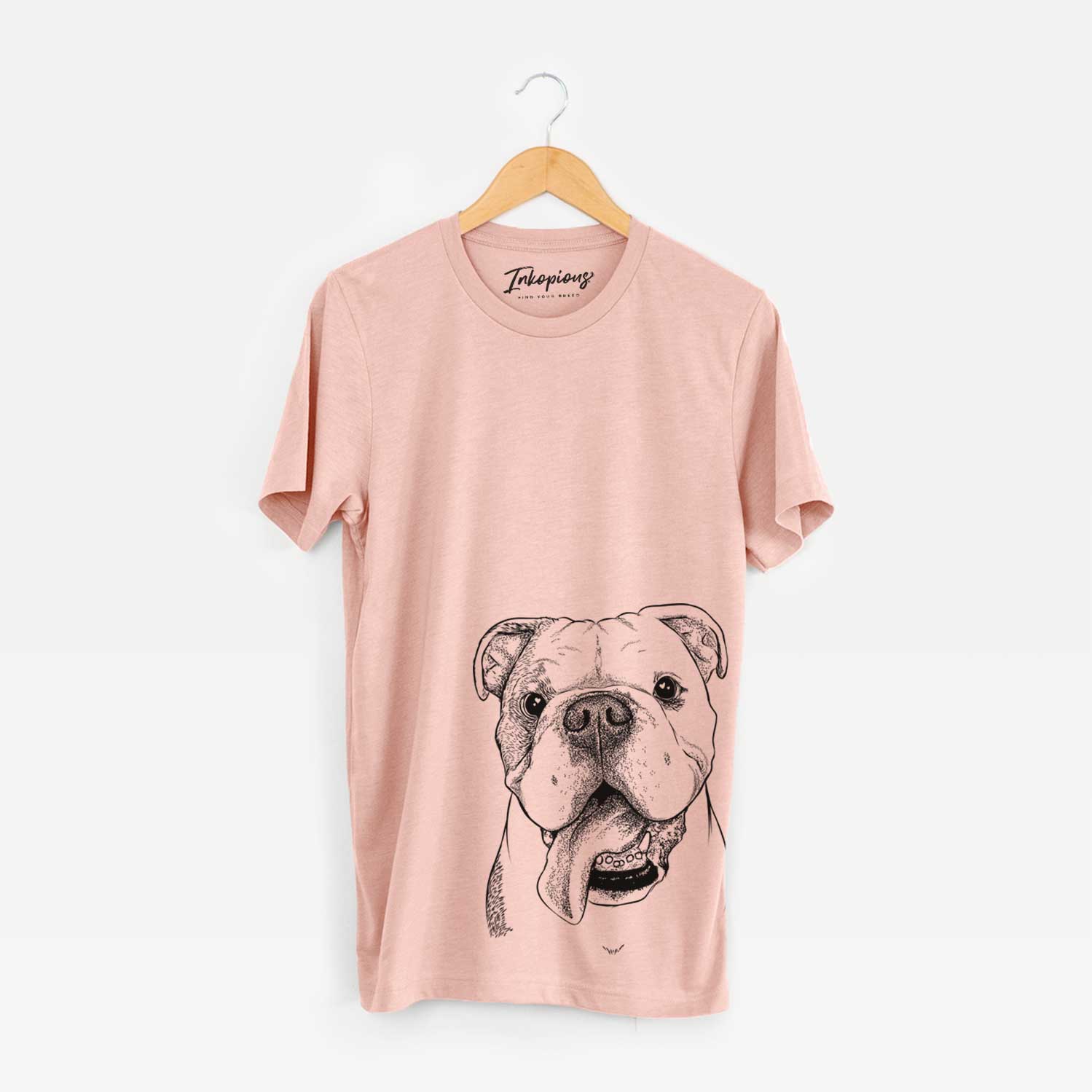Bare Hank the English Bulldog - Unisex Crewneck