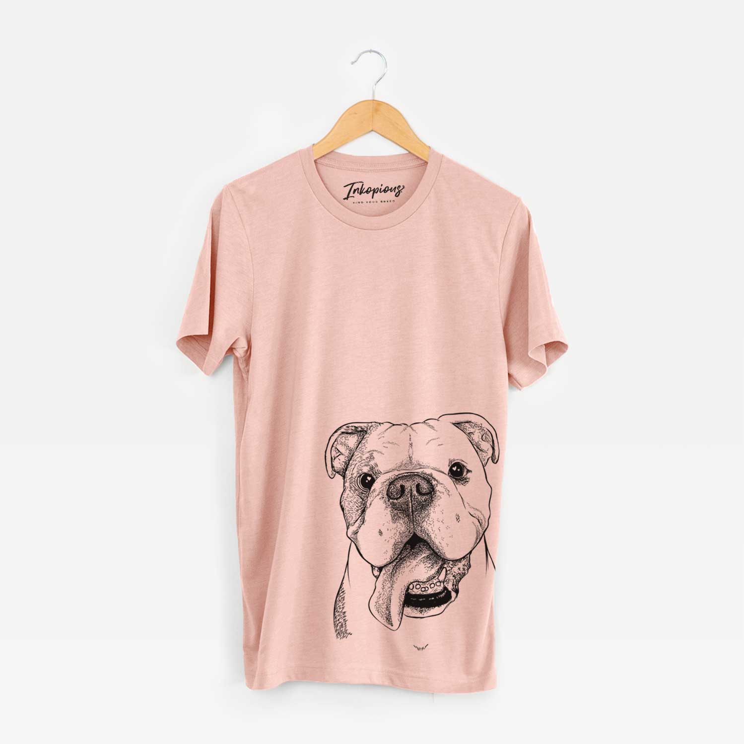 Hank the English Bulldog - Bella Canvas Unisex Crewneck