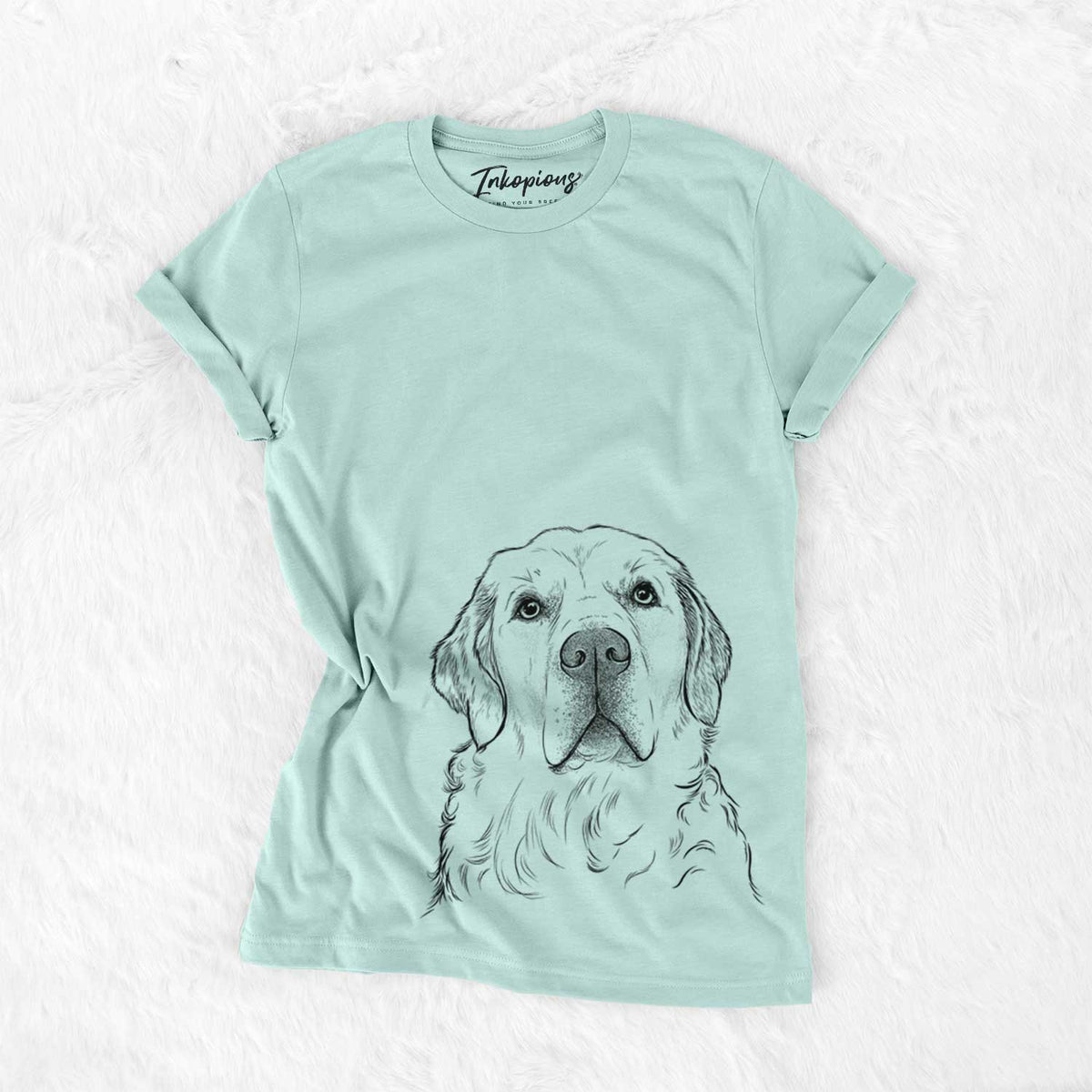 Hank the Irish Cream Golden Retriever - Bella Canvas Unisex Crewneck