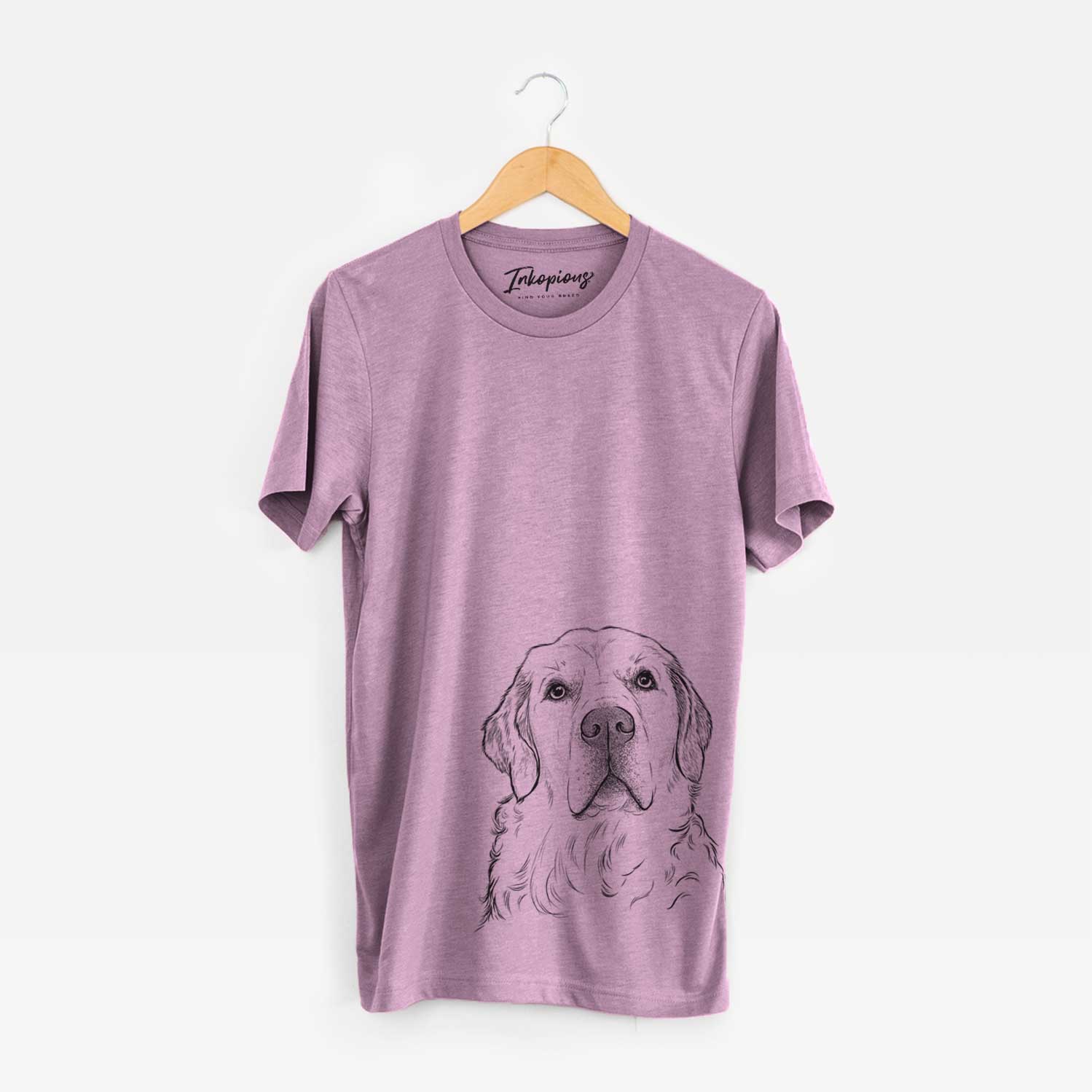 Bare Hank the Irish Cream Golden Retriever - Unisex Crewneck
