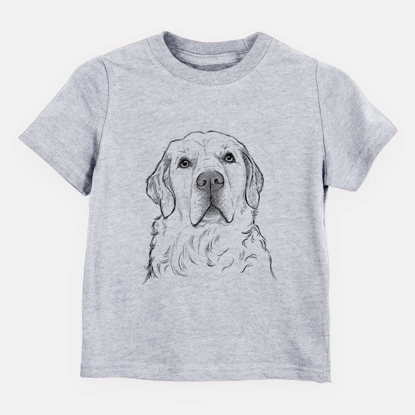 Bare Hank the Irish Cream Golden Retriever - Kids/Youth/Toddler Shirt