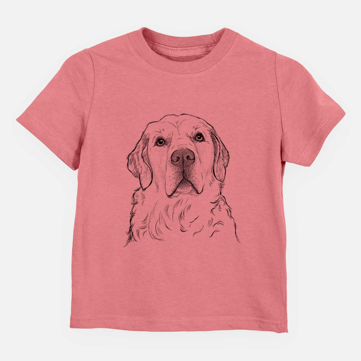Bare Hank the Irish Cream Golden Retriever - Kids/Youth/Toddler Shirt