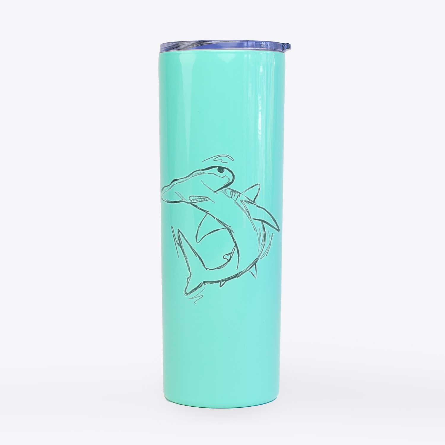 Hank the Hammerhead Shark - 20oz Skinny Tumbler