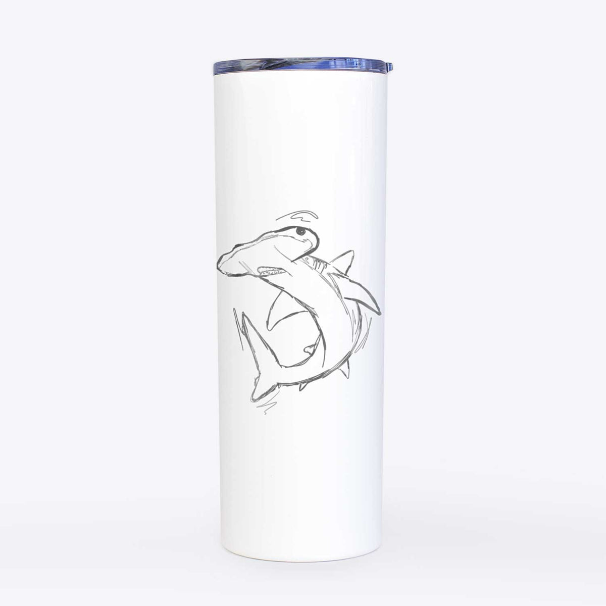 Hank the Hammerhead Shark - 20oz Skinny Tumbler