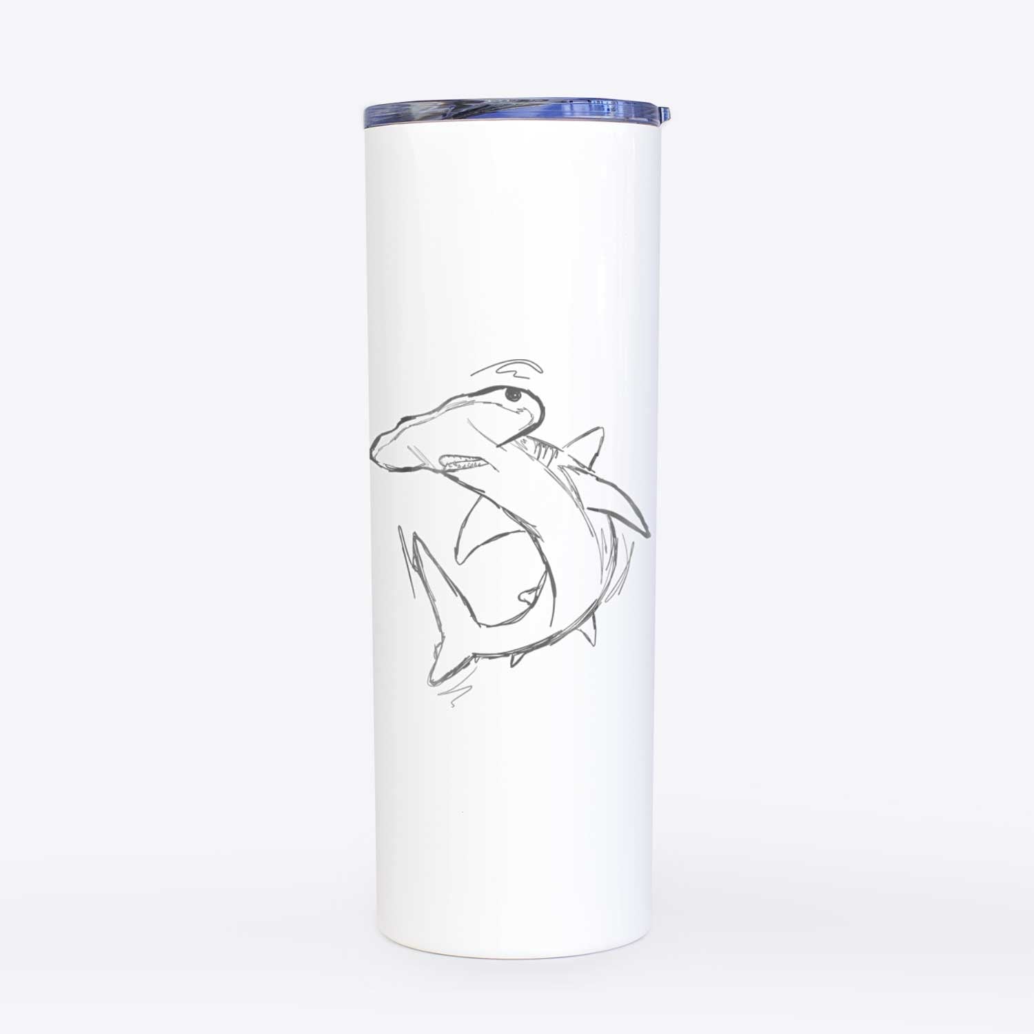 Hank the Hammerhead Shark - 20oz Skinny Tumbler