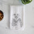 Hannah the Pitbull Mix Decorative Hand Towel