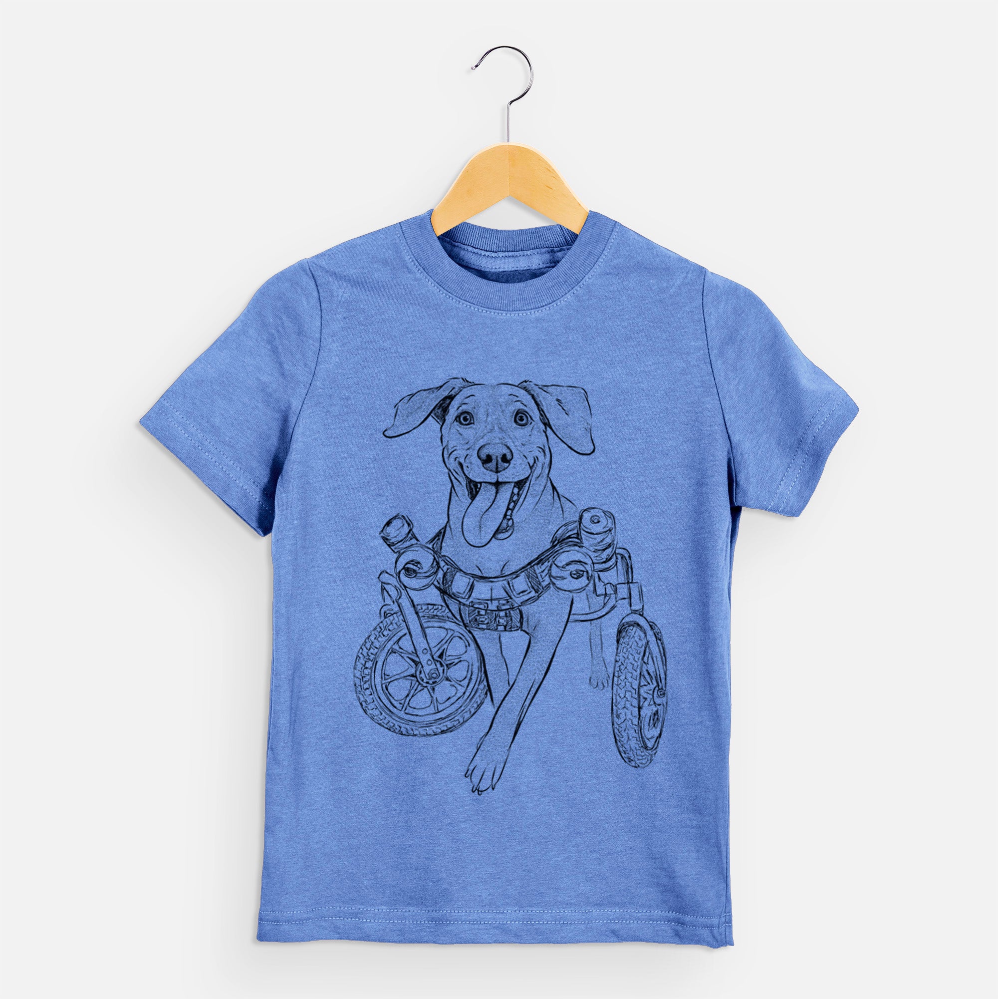 Bare Hannah the Pitbull Mix - Kids/Youth/Toddler Shirt