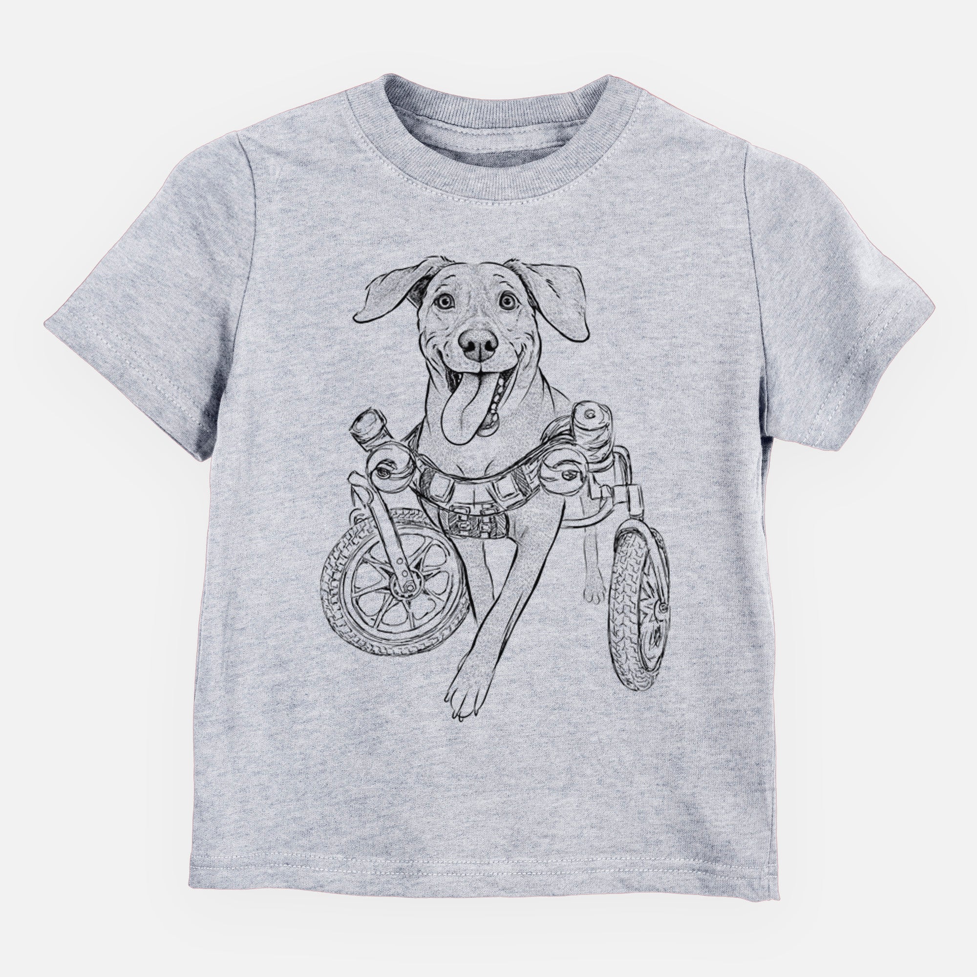 Bare Hannah the Pitbull Mix - Kids/Youth/Toddler Shirt