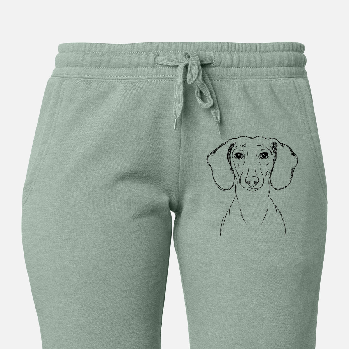 Hans the Dachshund - Women&#39;s Cali Wave Joggers