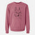 Bare Happy Franco the French Bulldog - Unisex Pigment Dyed Crew Sweatshirt