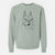 Bare Happy Franco the French Bulldog - Unisex Pigment Dyed Crew Sweatshirt