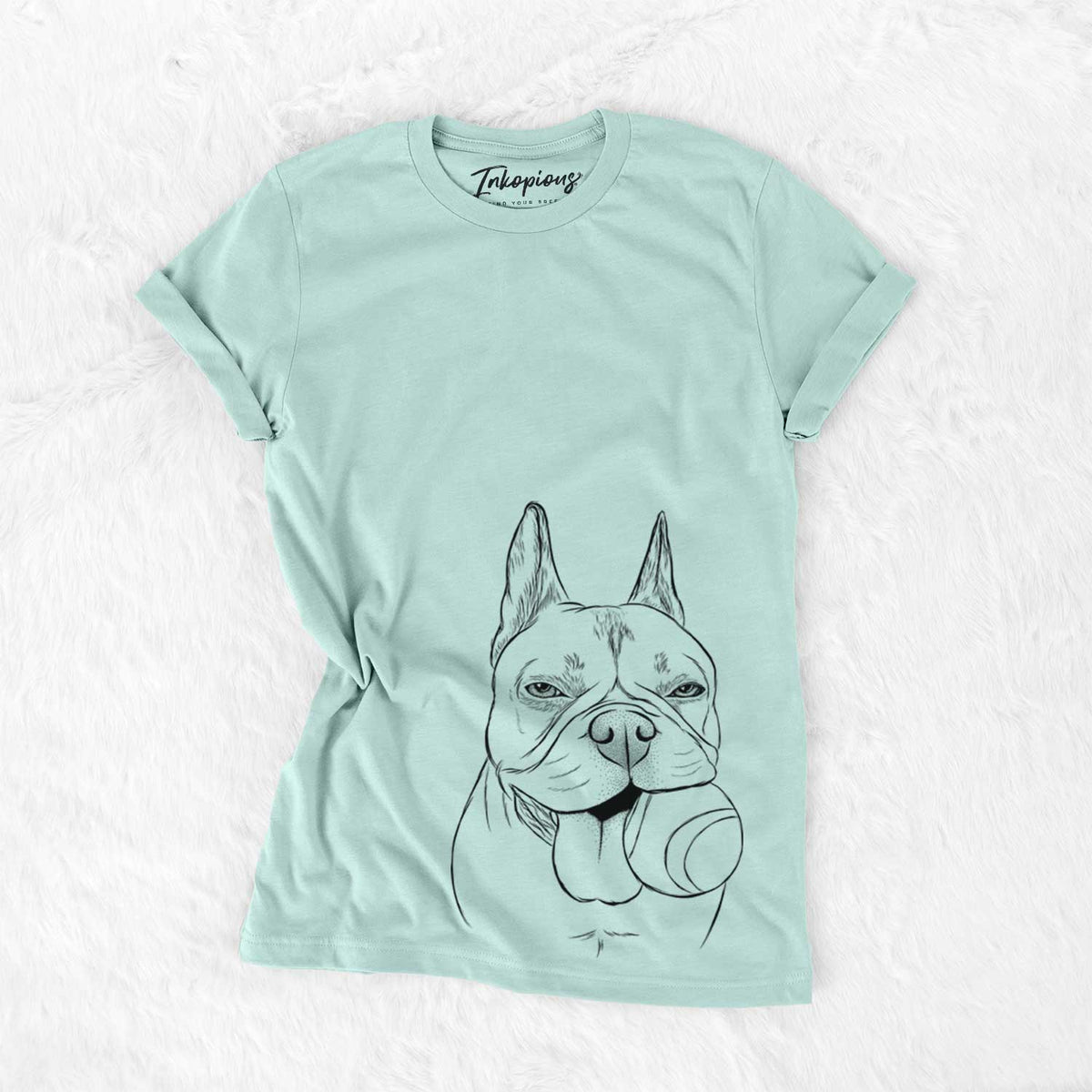 Bare Happy Franco the French Bulldog - Unisex Crewneck