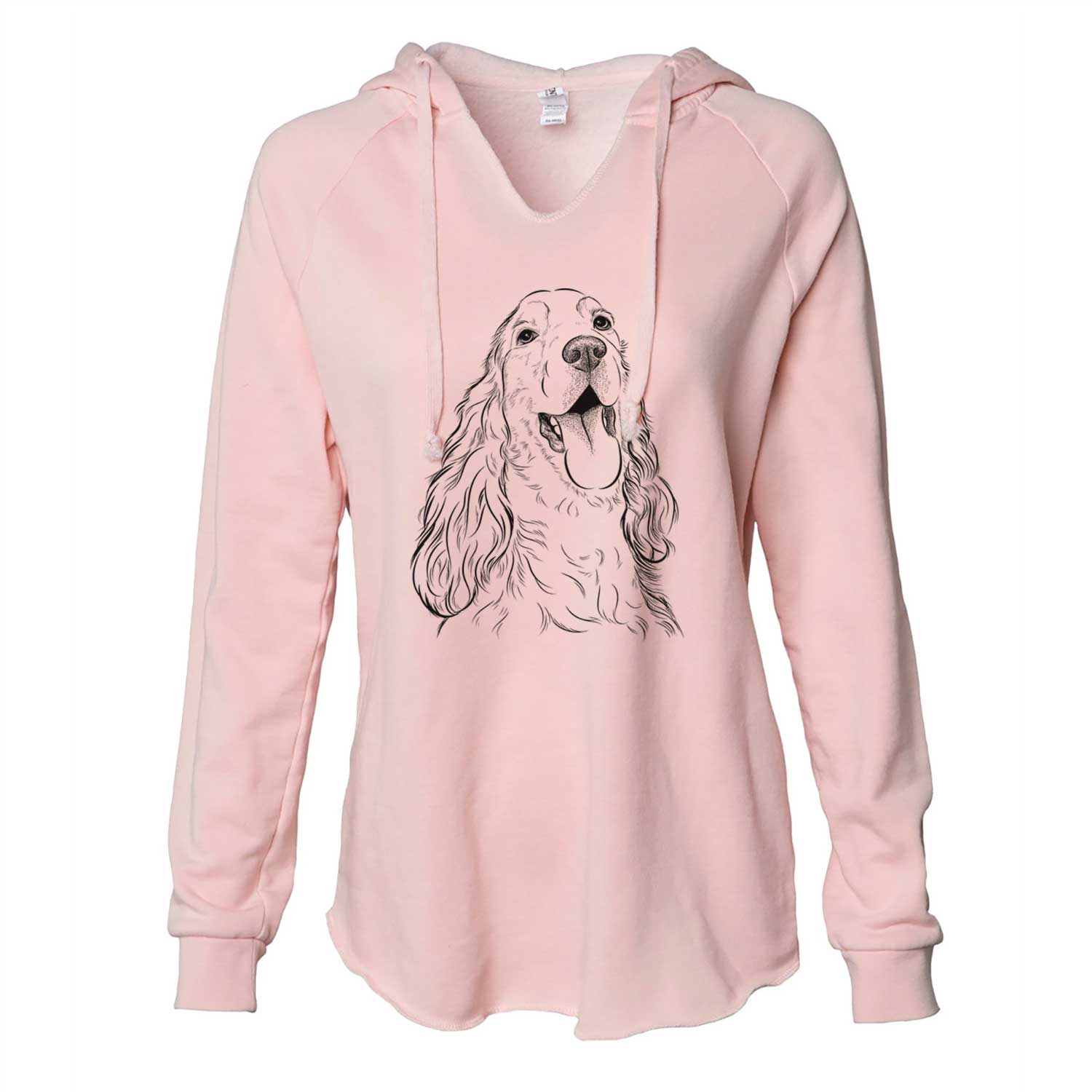 Happy Henry the English Cocker Spaniel - Cali Wave Hooded Sweatshirt