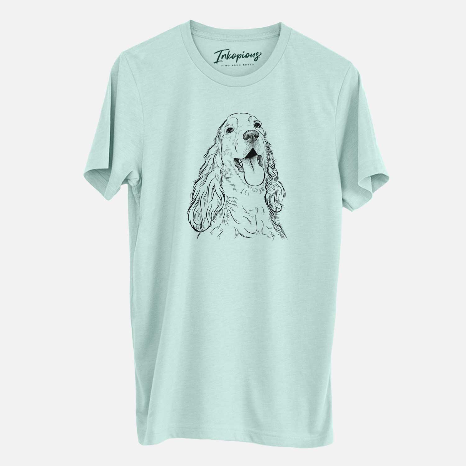 Bare Happy Henry the English Cocker Spaniel - Unisex Crewneck