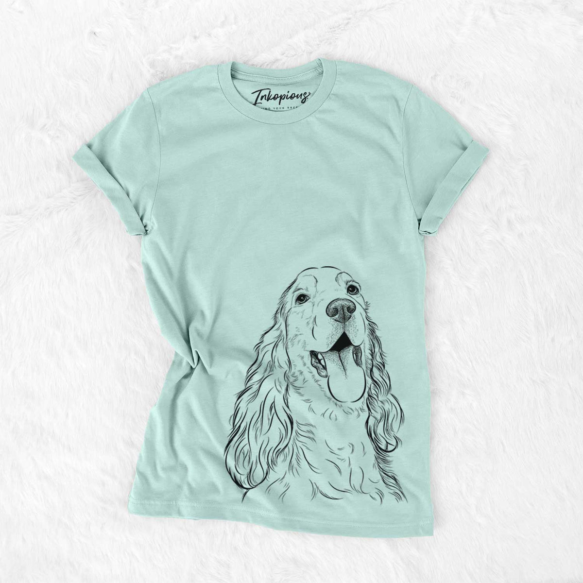 Happy Henry the English Cocker Spaniel - Bella Canvas Unisex Crewneck