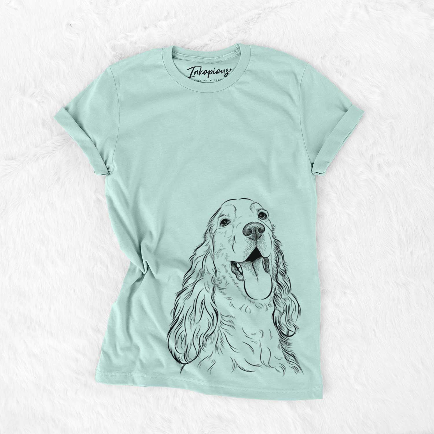 Happy Henry the English Cocker Spaniel - Bella Canvas Unisex Crewneck