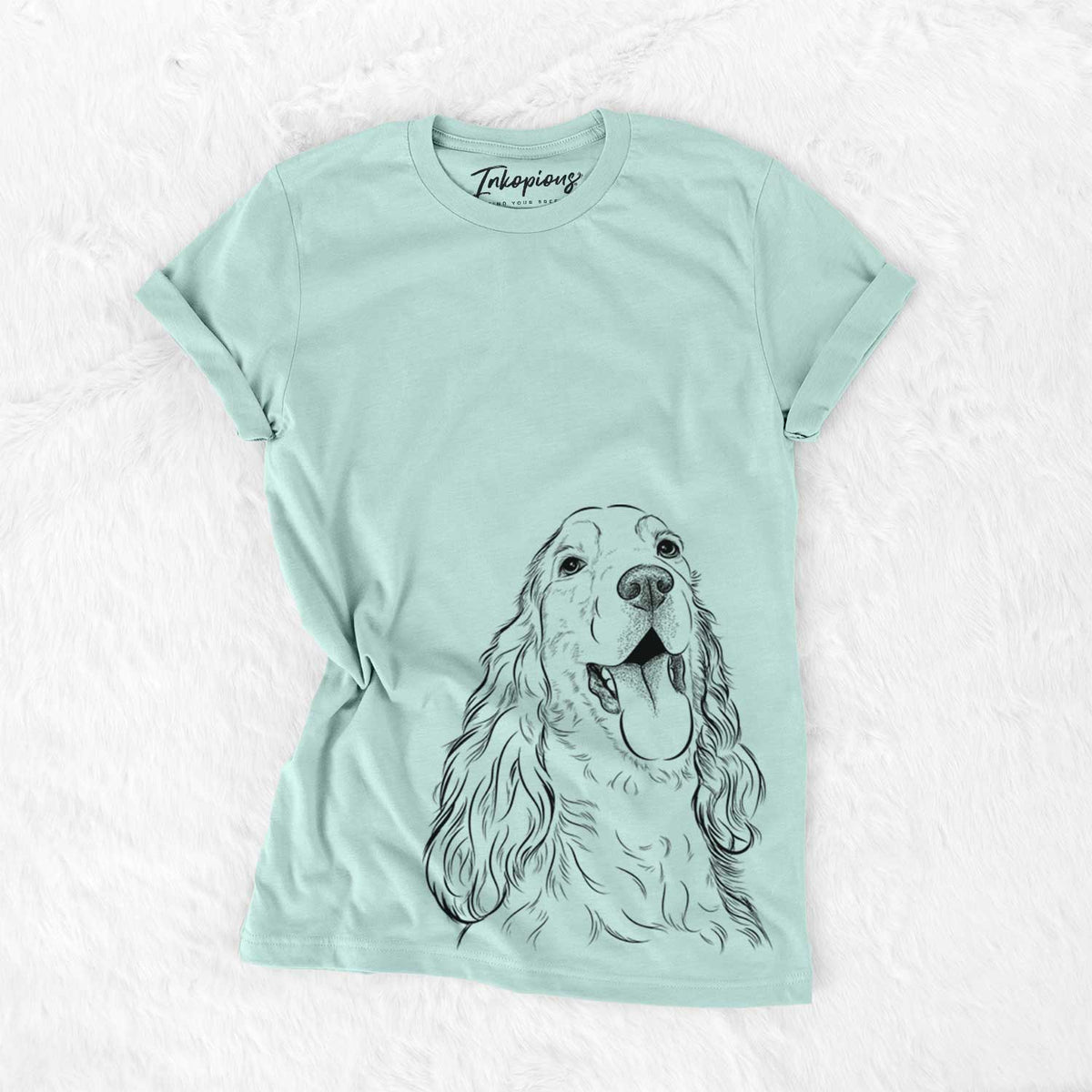 Bare Happy Henry the English Cocker Spaniel - Unisex Crewneck