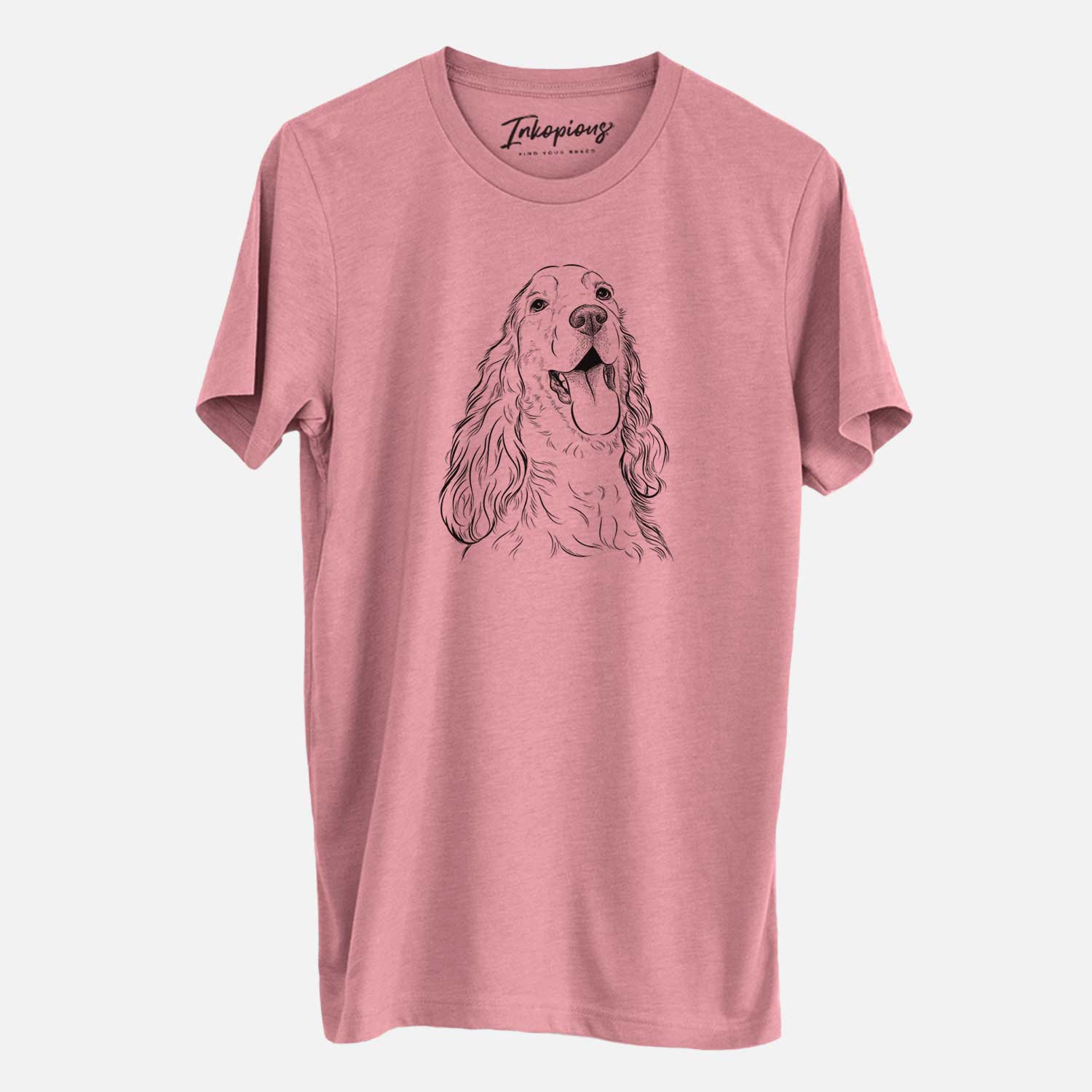 Bare Happy Henry the English Cocker Spaniel - Unisex Crewneck