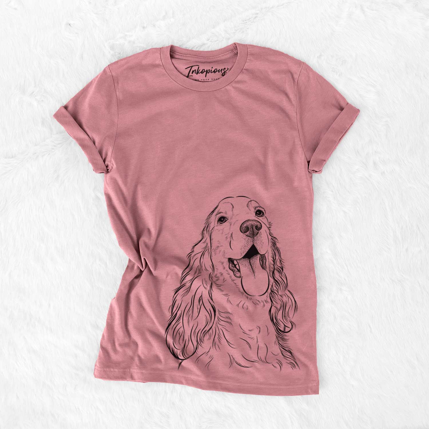 Happy Henry the English Cocker Spaniel - Bella Canvas Unisex Crewneck