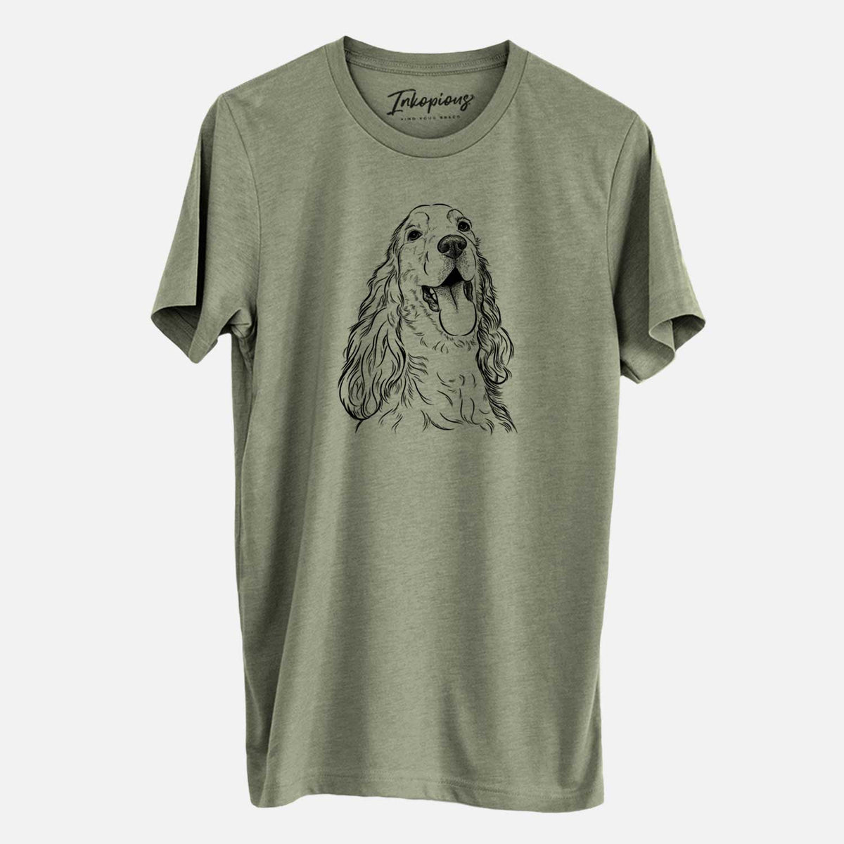 Bare Happy Henry the English Cocker Spaniel - Unisex Crewneck