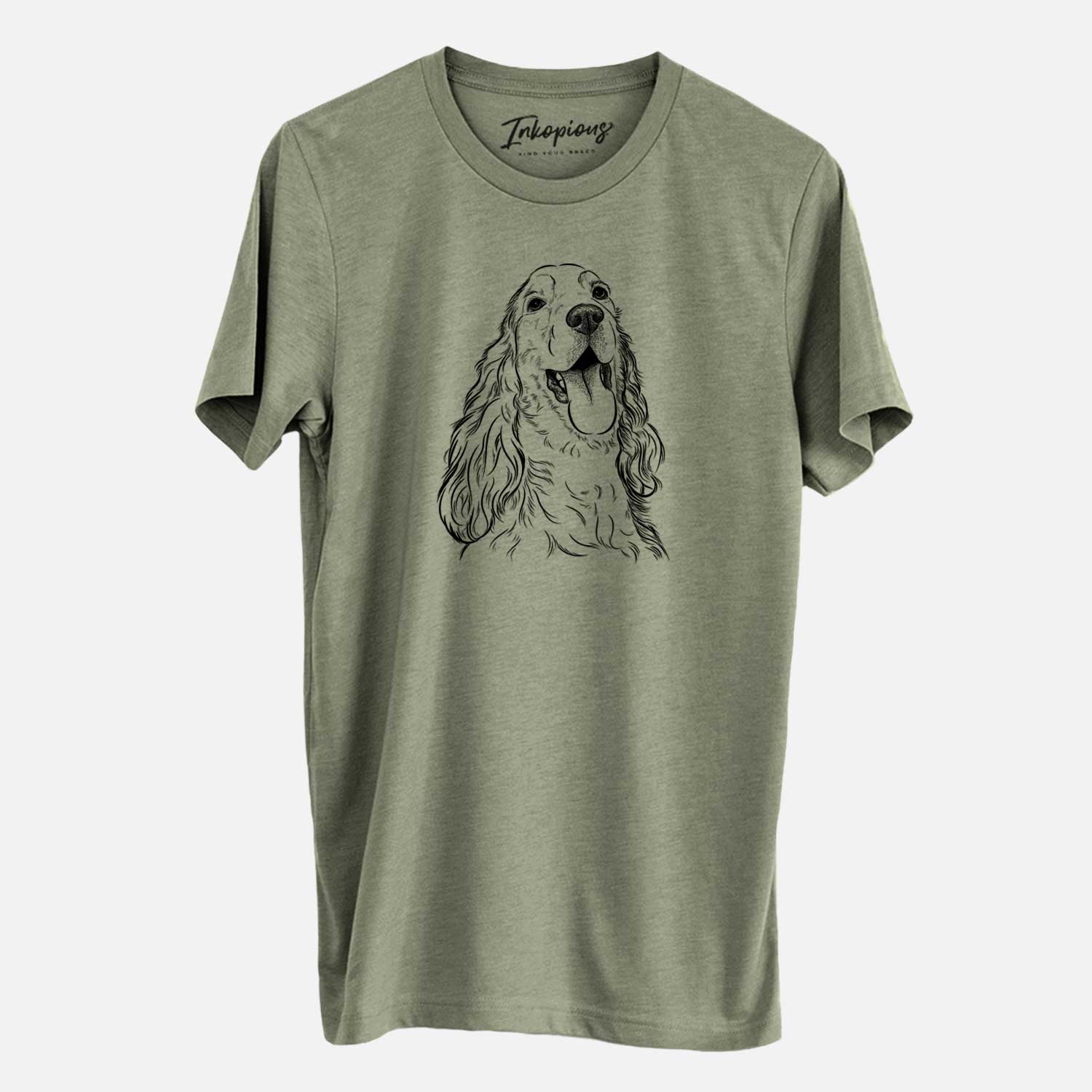 Bare Happy Henry the English Cocker Spaniel - Unisex Crewneck