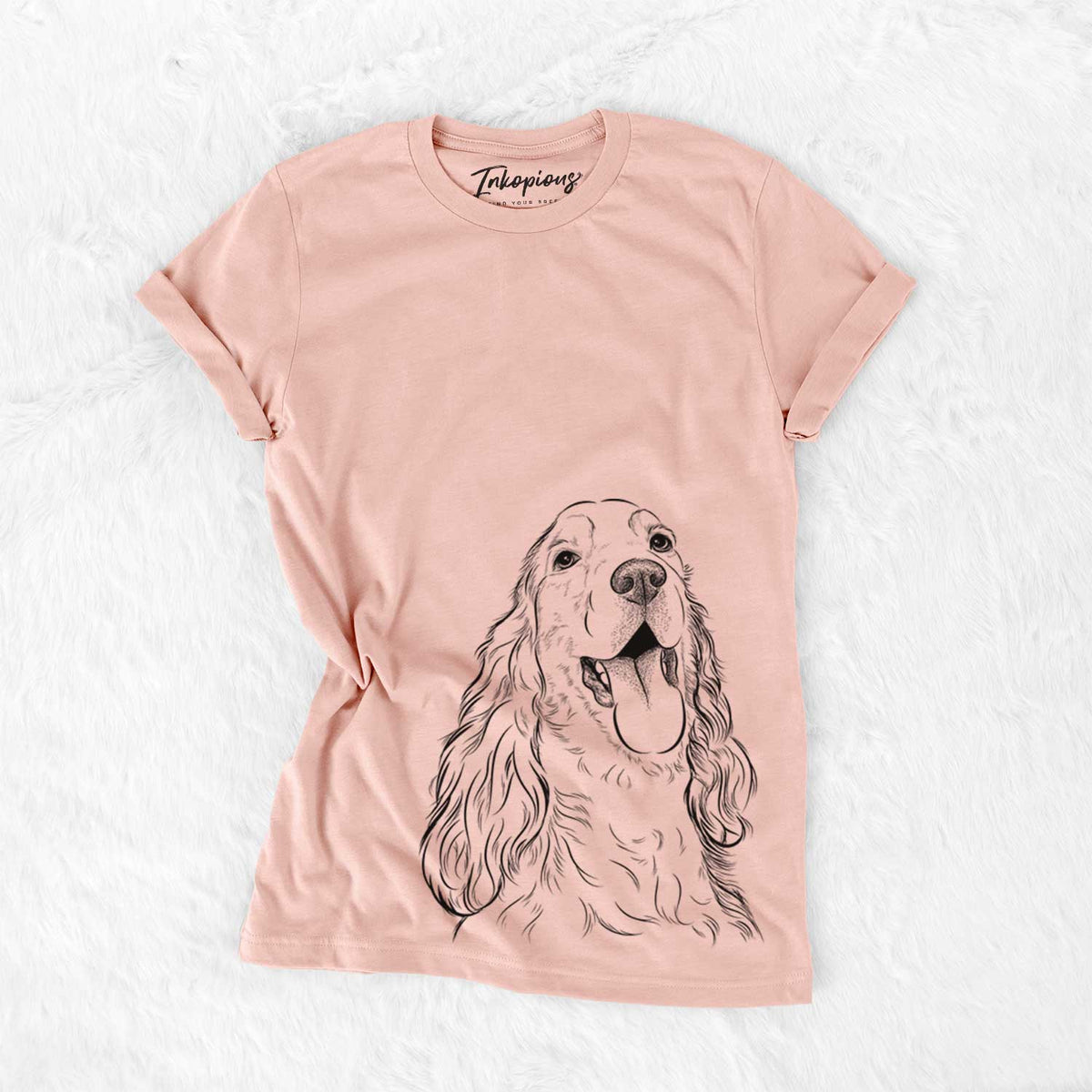 Happy Henry the English Cocker Spaniel - Bella Canvas Unisex Crewneck