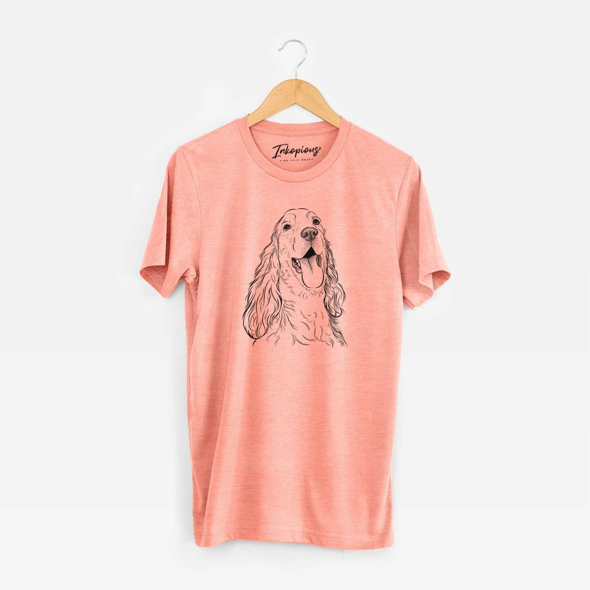 Bare Happy Henry the English Cocker Spaniel - Unisex Crewneck