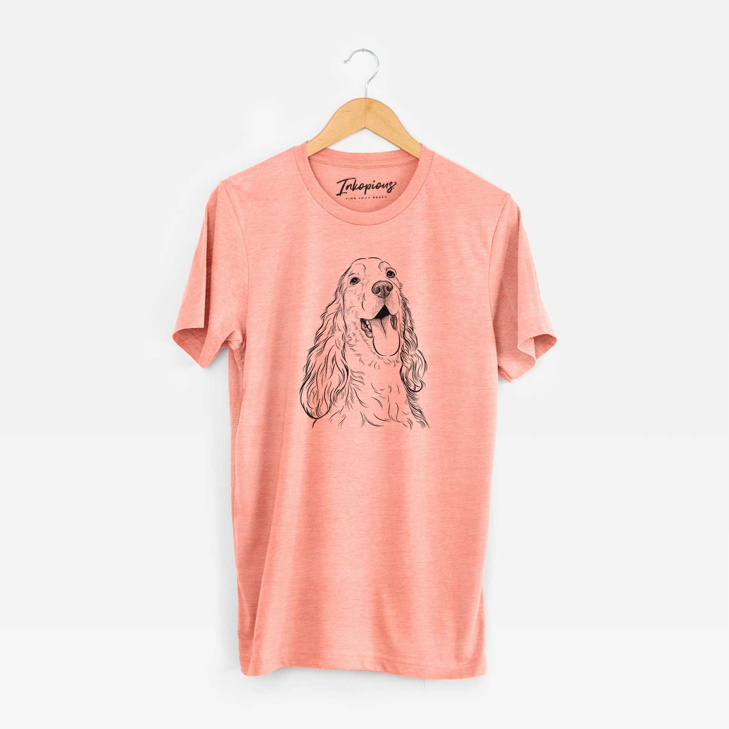 Bare Happy Henry the English Cocker Spaniel - Unisex Crewneck