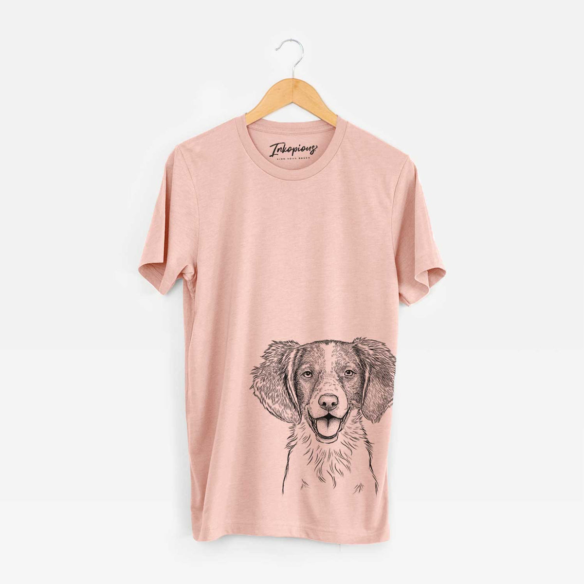 Happy Holly the Brittany Spaniel - Bella Canvas Unisex Crewneck