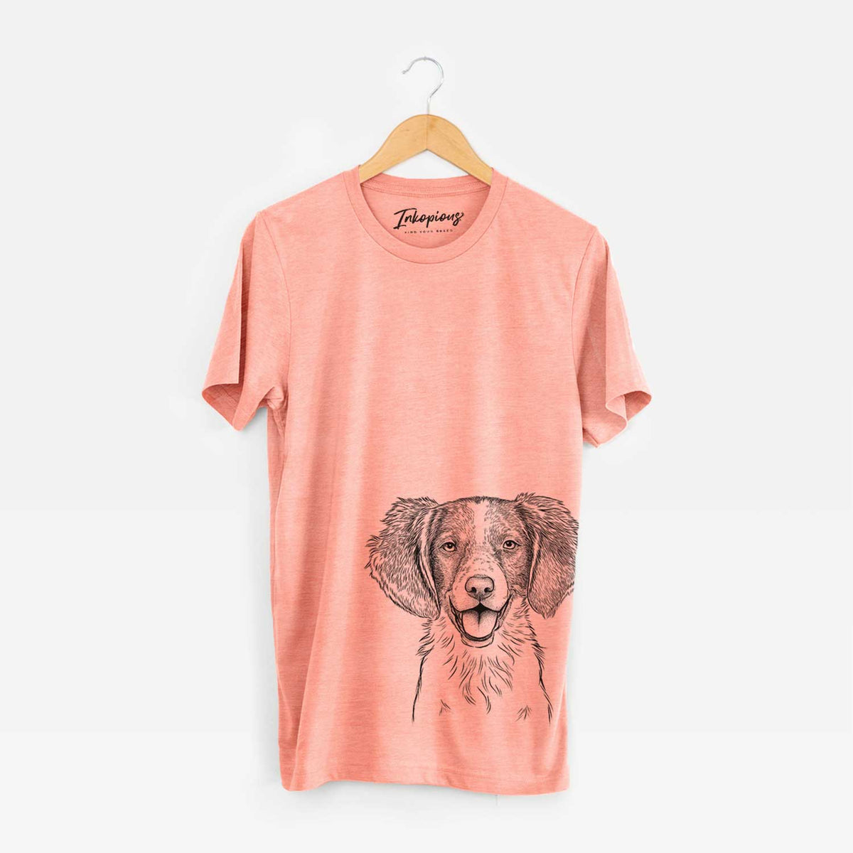 Happy Holly the Brittany Spaniel - Bella Canvas Unisex Crewneck