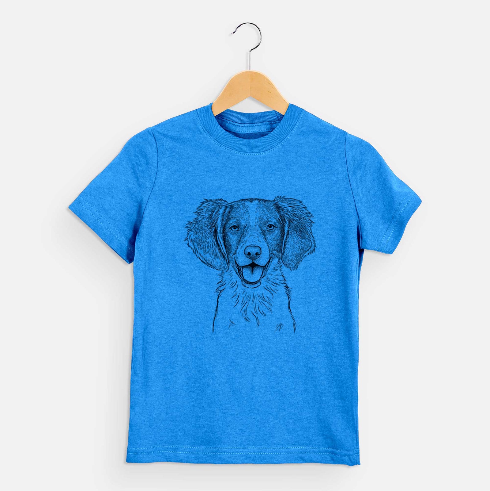 Bare Happy Holly the Brittany Spaniel - Kids/Youth/Toddler Shirt