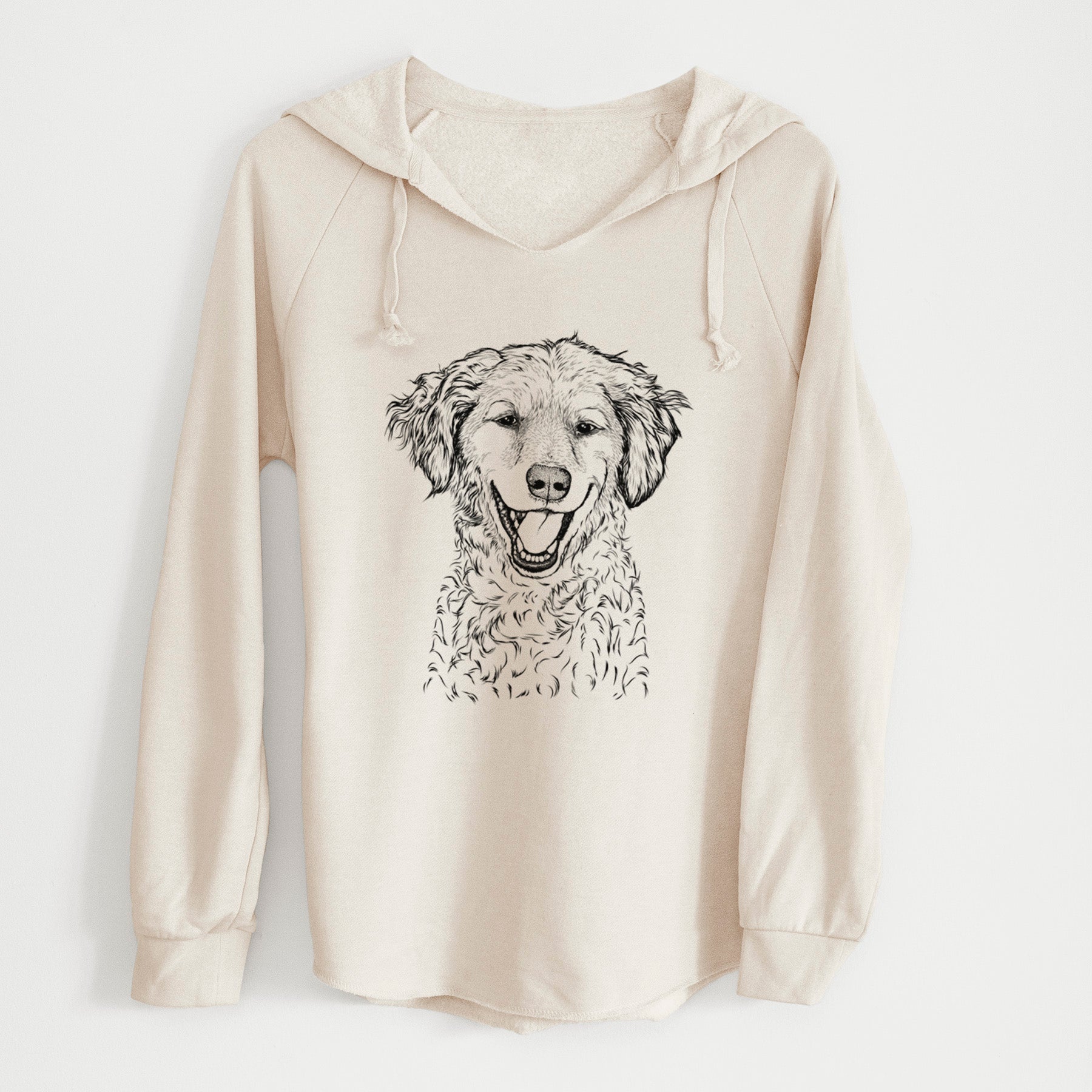 Bare Happy Otis the Miniature Goldendoodle - Cali Wave Hooded Sweatshirt